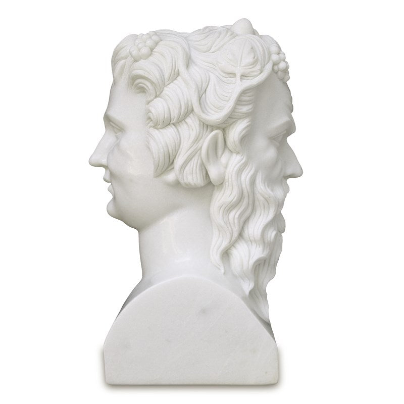Antique White Marble Bust Sculpture for sale, Greek Marble busts for sale