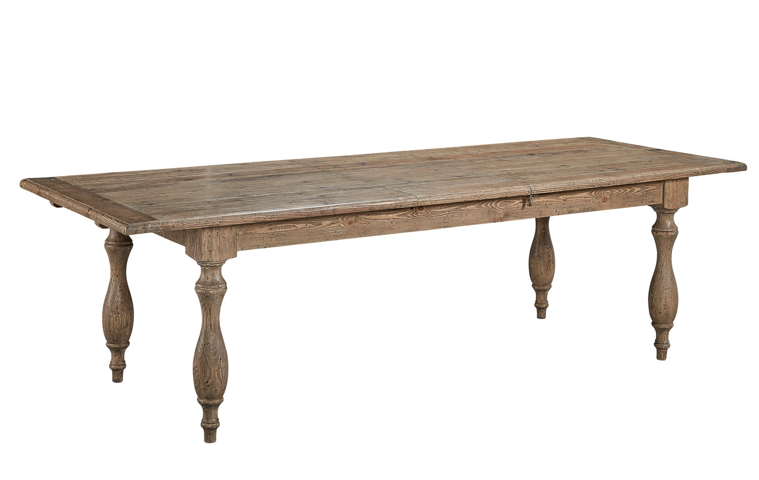 Reclaimed Wood Extending Dining Table for sale
