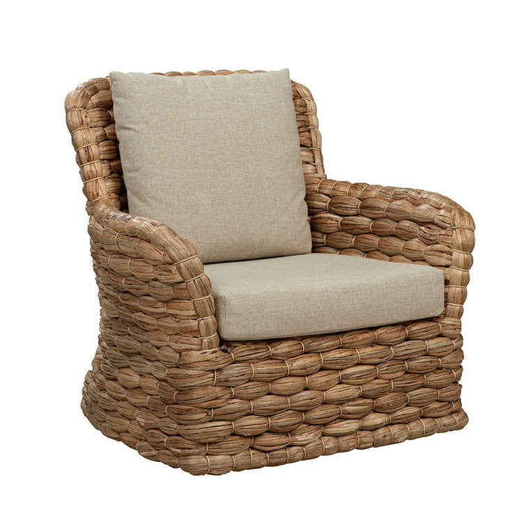 woven swivel chairs for sale, Banana Leaf swivel lounge chairs