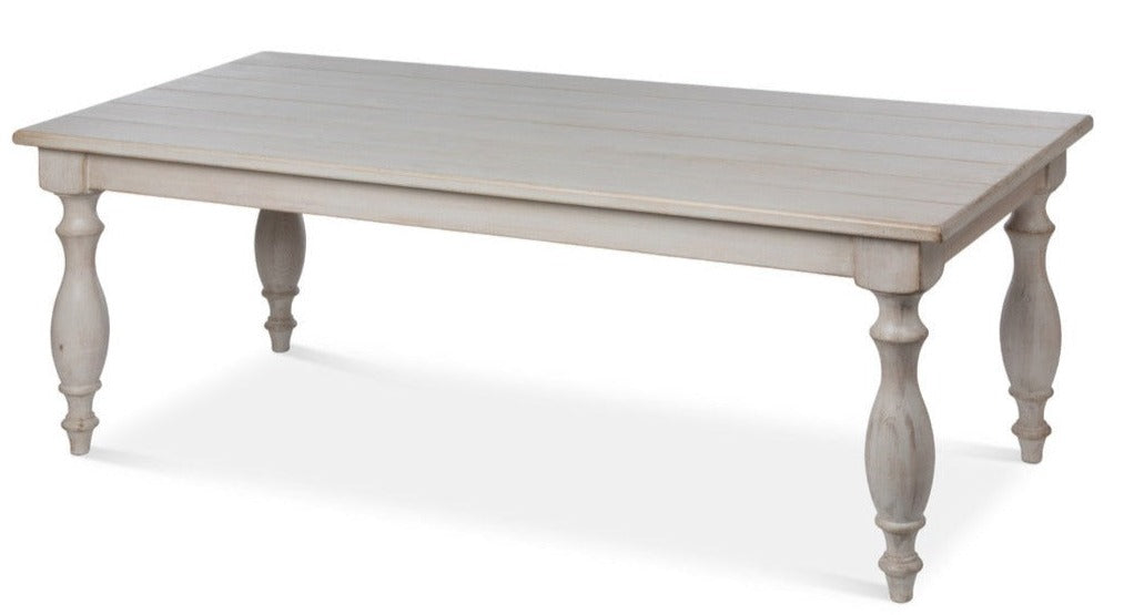 White Farmhouse Dining Table for sale, The Alley Exchange Farm Table