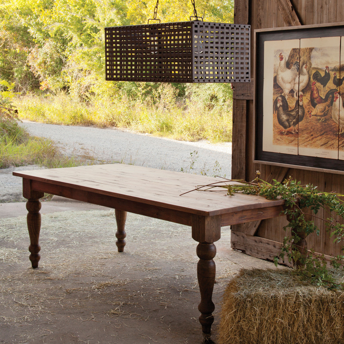 Rustic Pine Farm Table, Park Hill Farm Tables for sale
