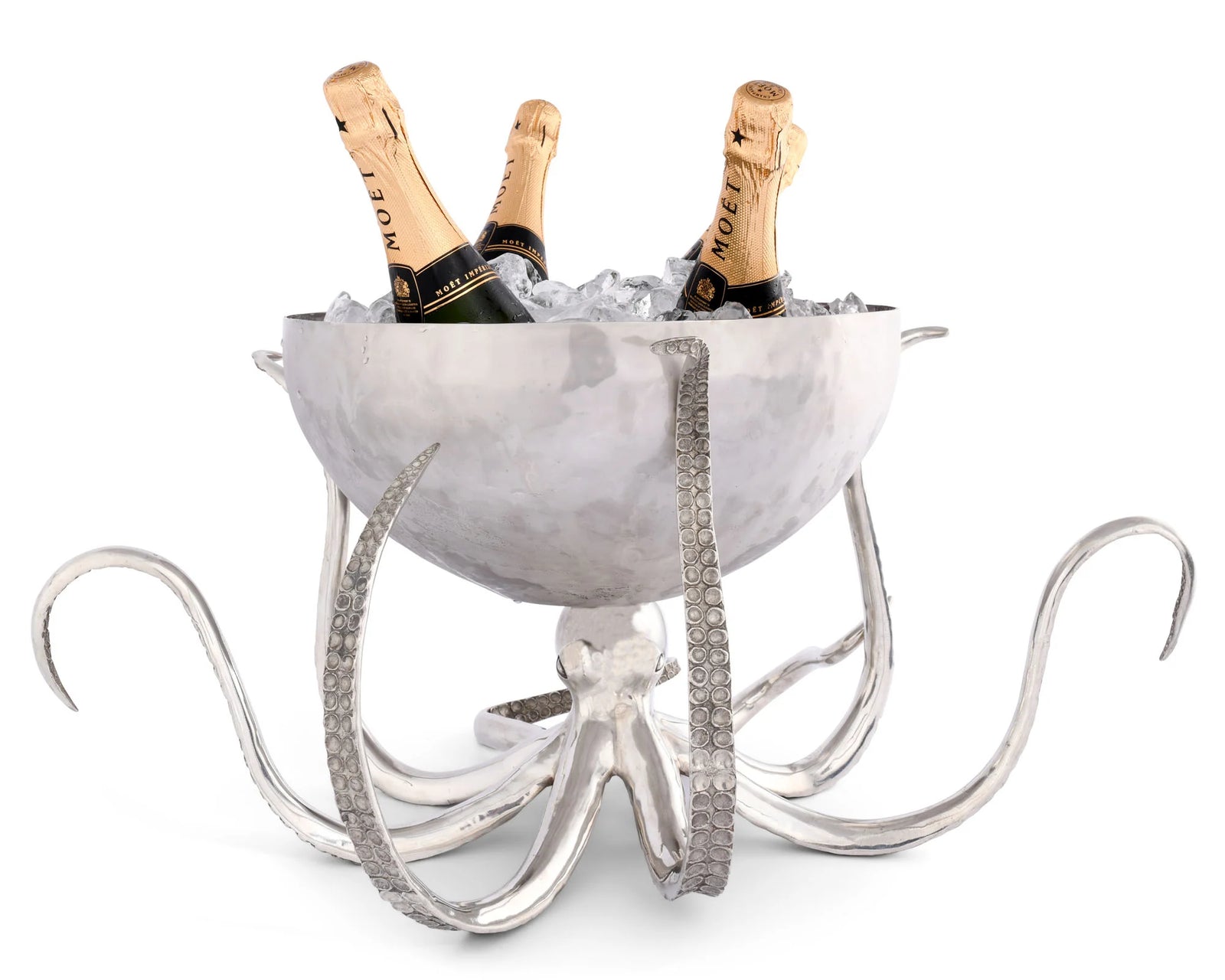 Octopus Wine Tub for sale, Fine Pewter Serving Bowl for sale,