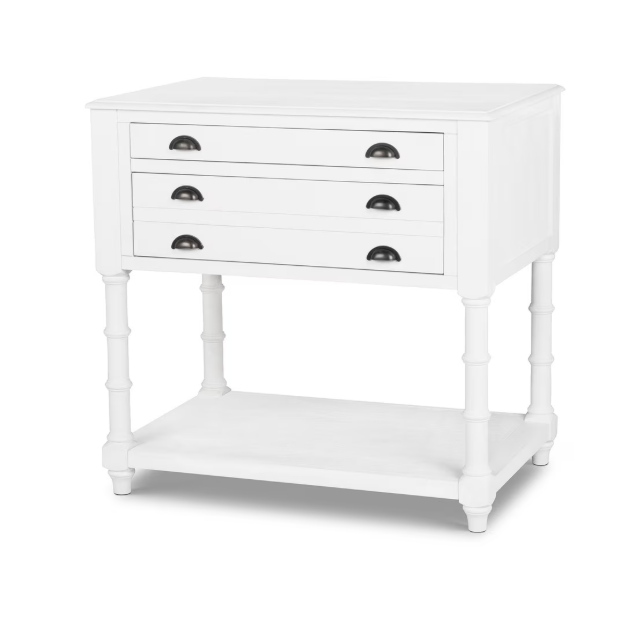 Small Wood Kitchen Island for sale, Map Drawer Kitchen Island in white