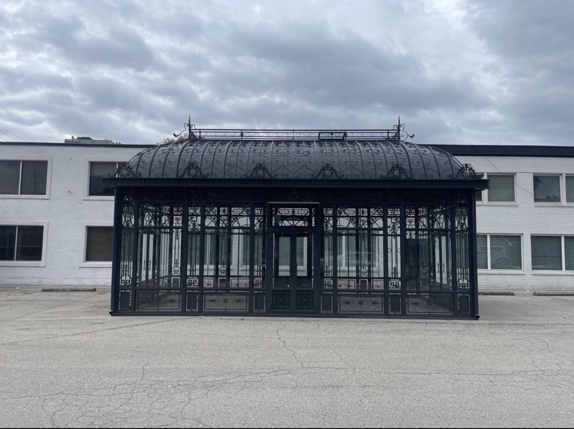 Large Iron Chateau Conservatory