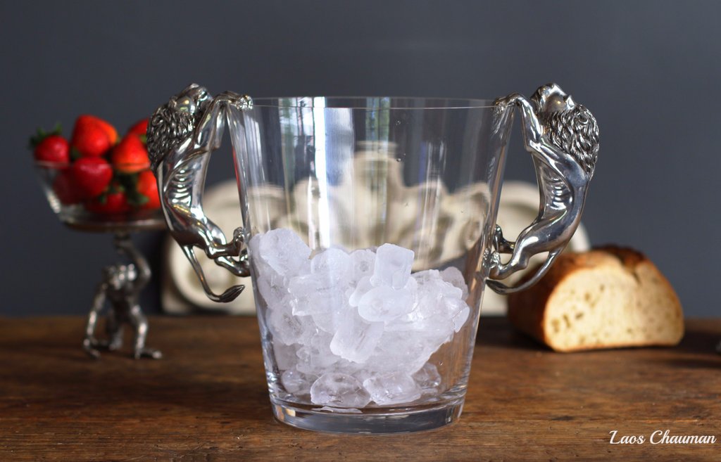 Lion Handle Ice Bucket