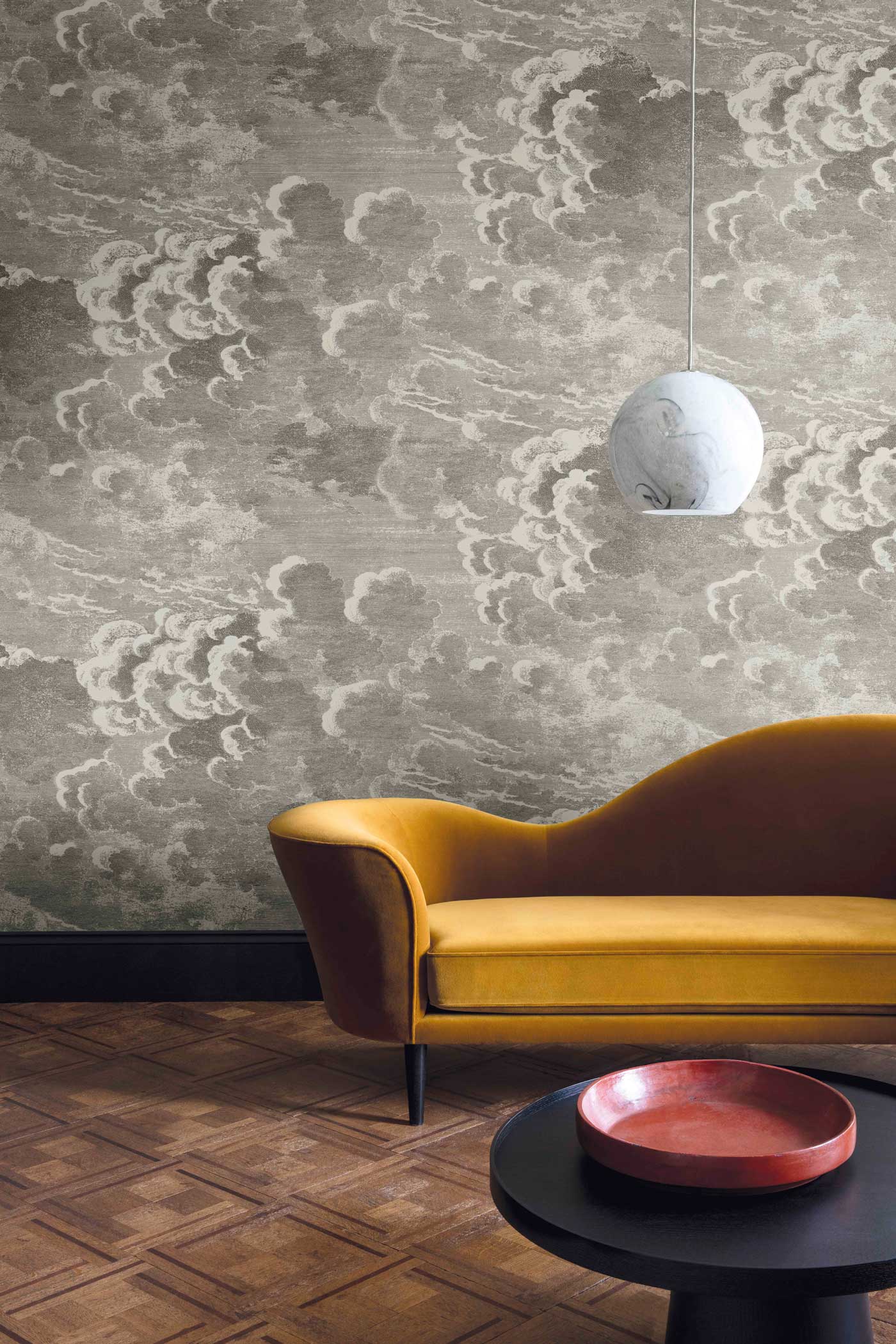 cole and son nuvolette mural black / white, cole and son wallpaper for sale in the usa