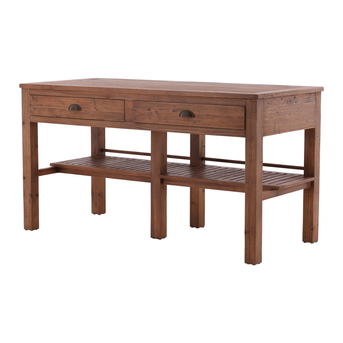 Reclaimed Wood Kitchen Island