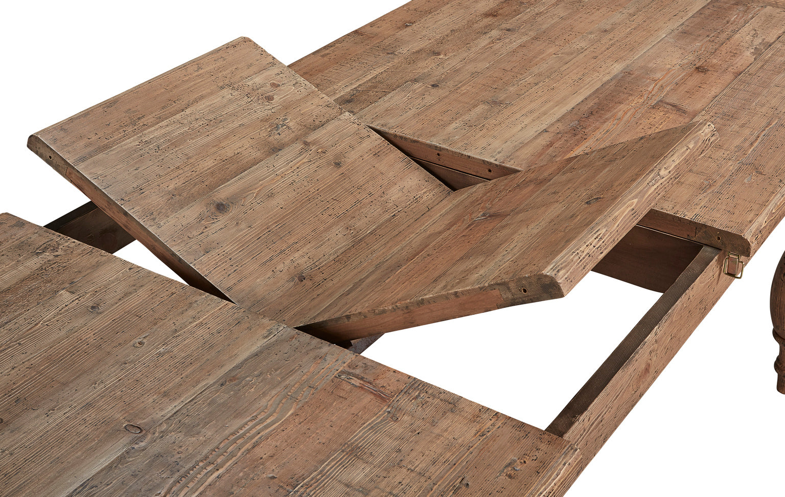 Reclaimed Wood Extending Dining Table for sale