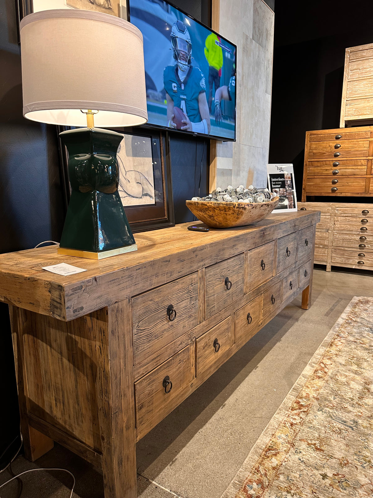 Wooden vintage sideboard for sale