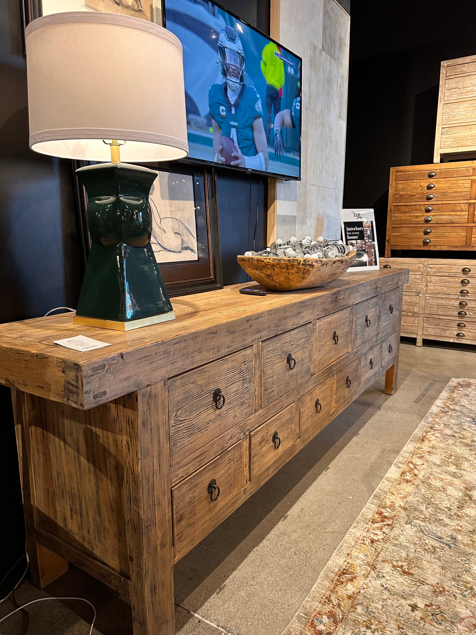 Wooden vintage sideboard for sale