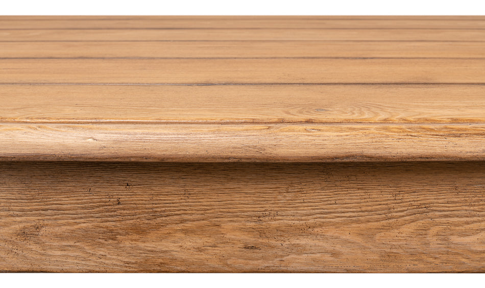 Reclaimed Pine Baluster Legged Dining Table