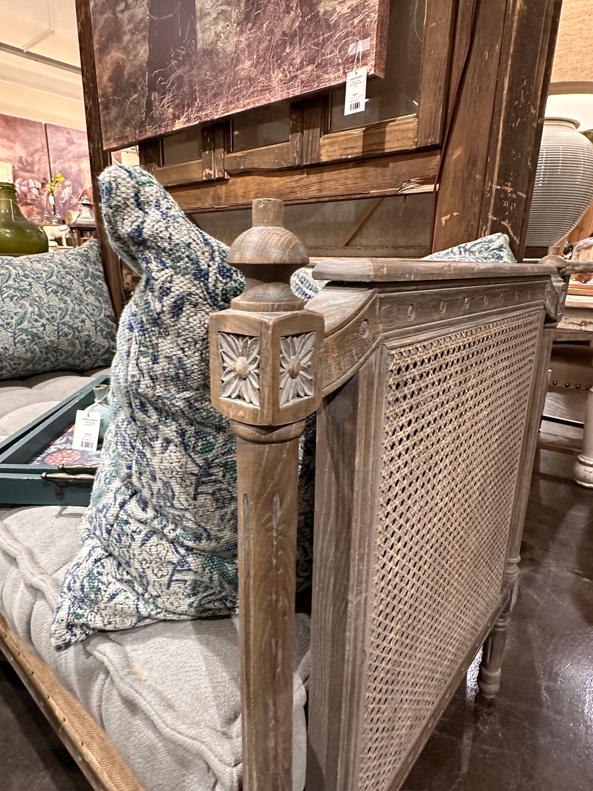 Southern Home Cane Back Lounge