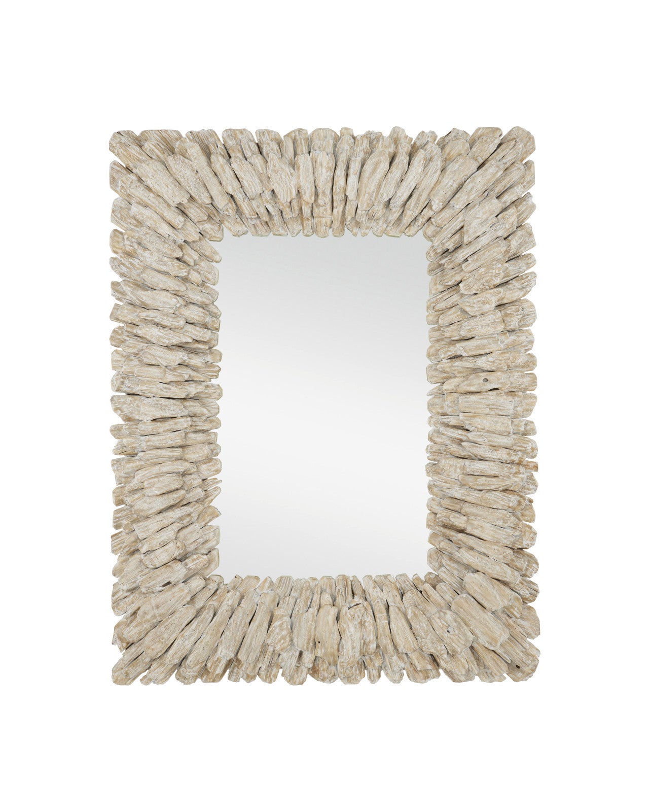 Whitewashed Driftwood Mirror