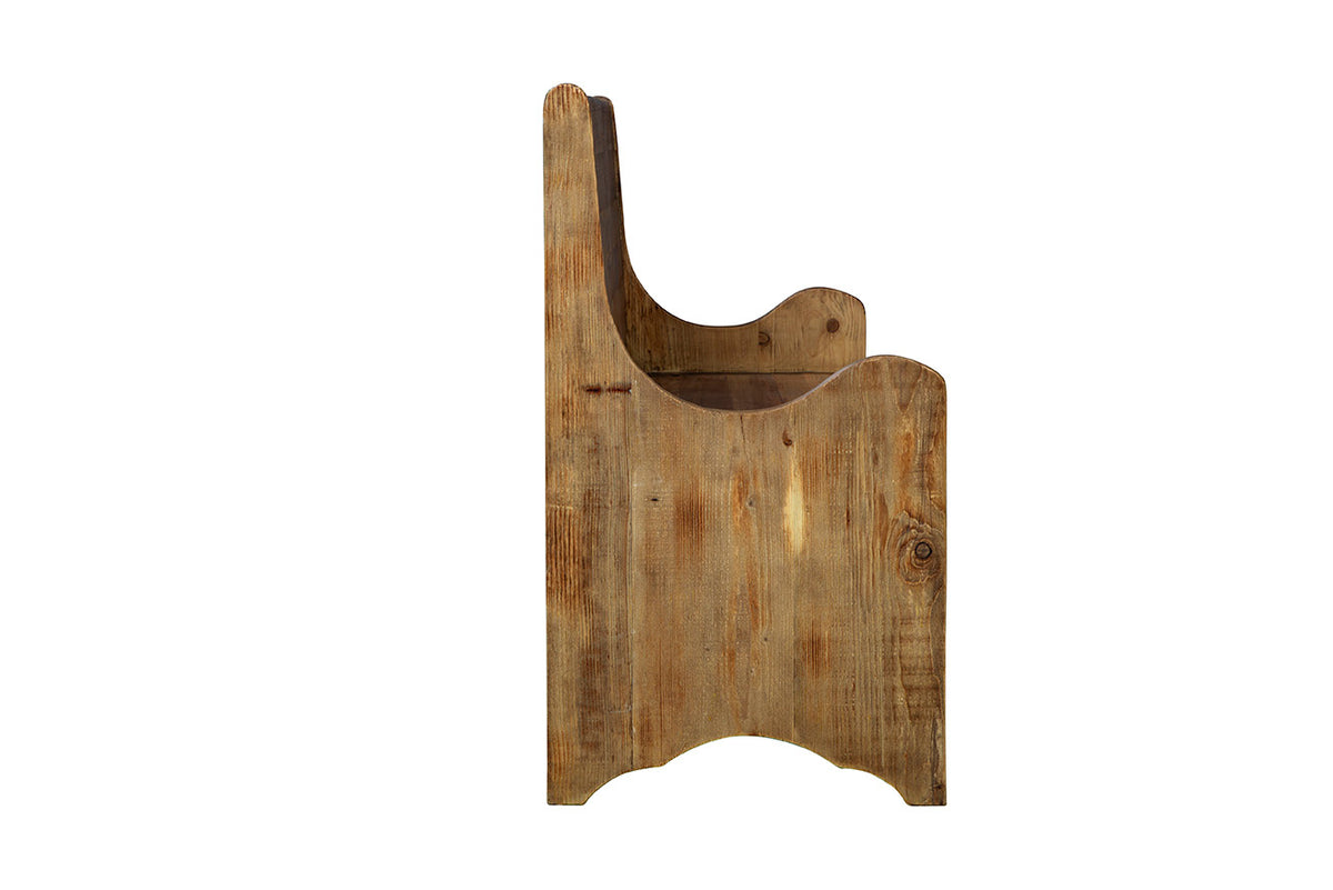 Short Backed Mudroom Bench