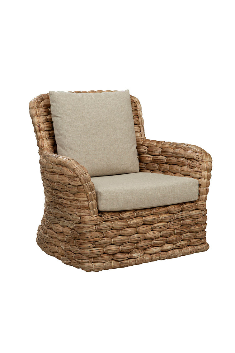 woven swivel chairs for sale, Banana Leaf swivel lounge chairs