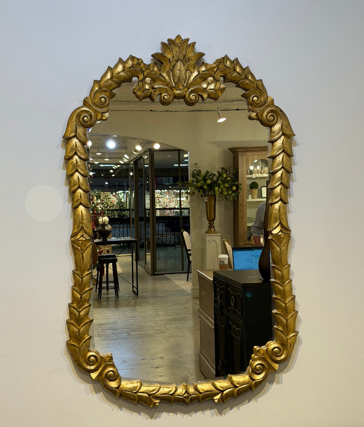 Golden Milano Mirror