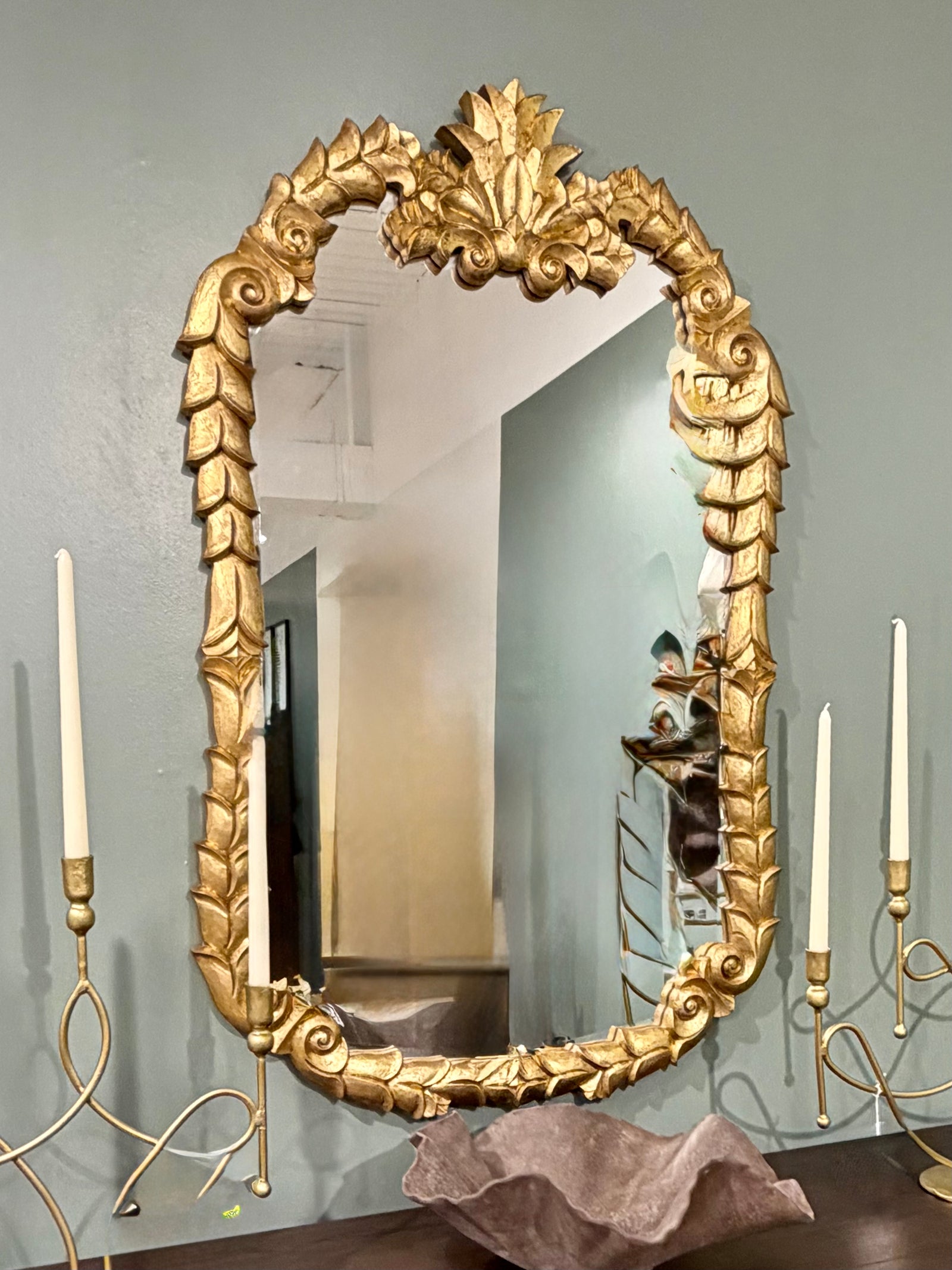 Golden Milano Mirror