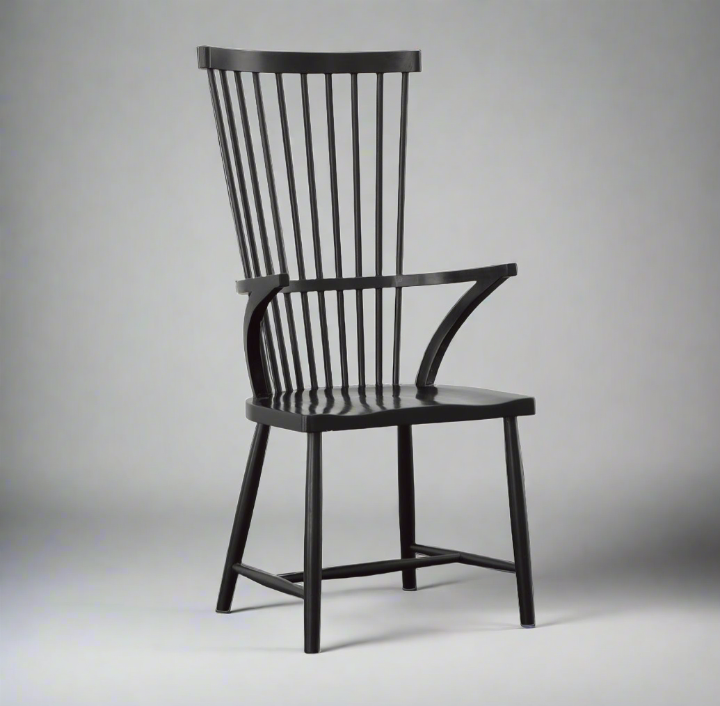 Windsor High Back Arm Chair X2