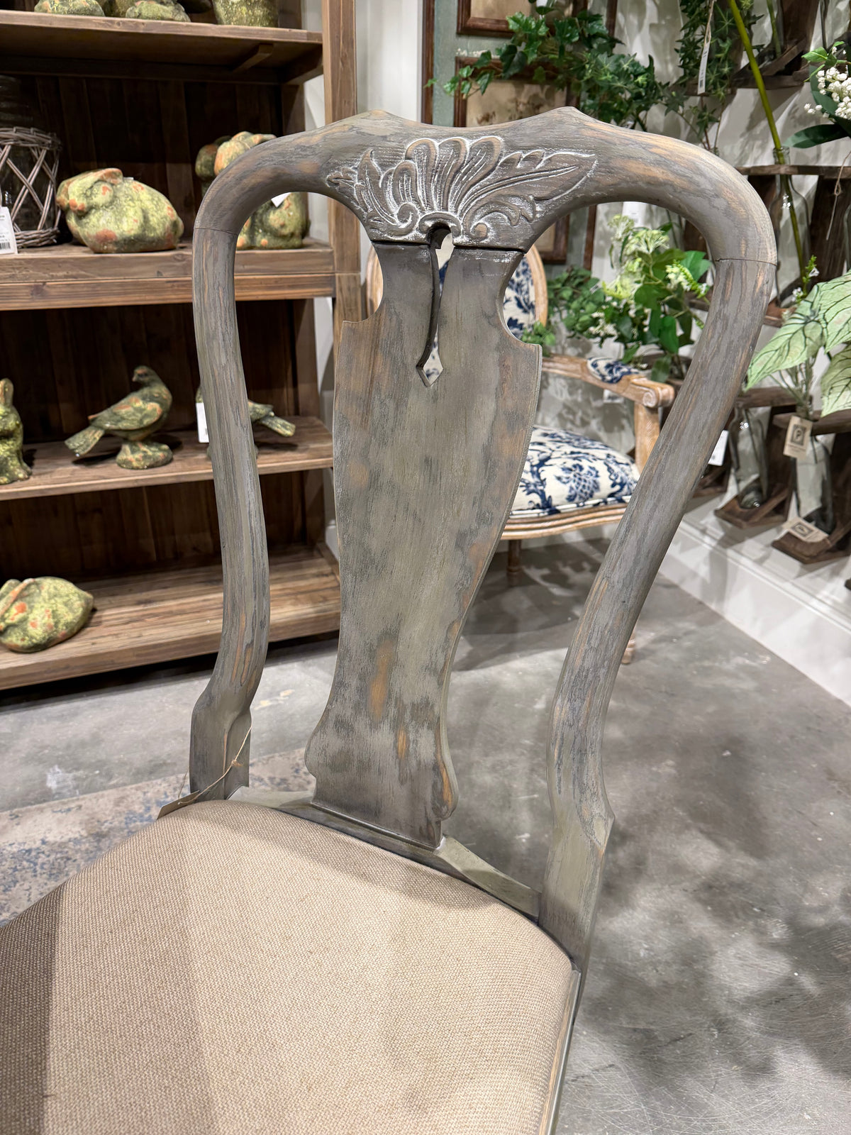 Antique Sweetish Chair for sale, Distressed vintage french chair