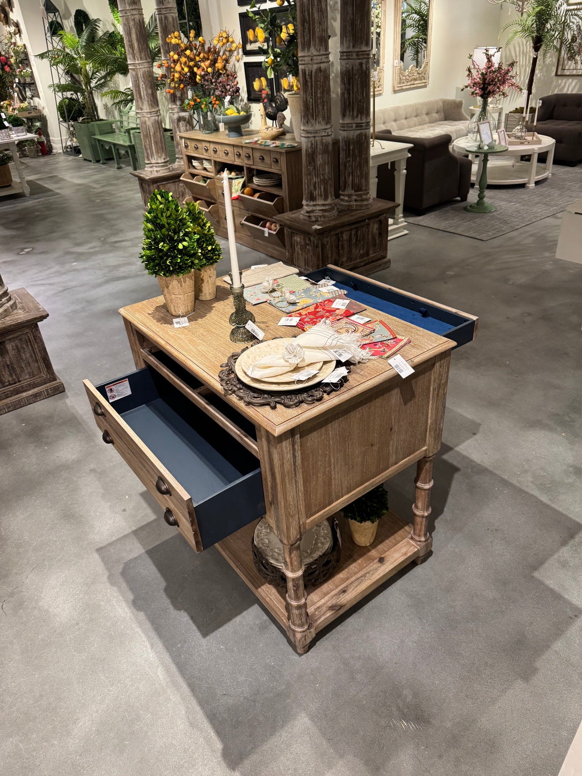 Farmhouse Style Kitchen Island for sale, Country Kitchen Island Pottery Barn