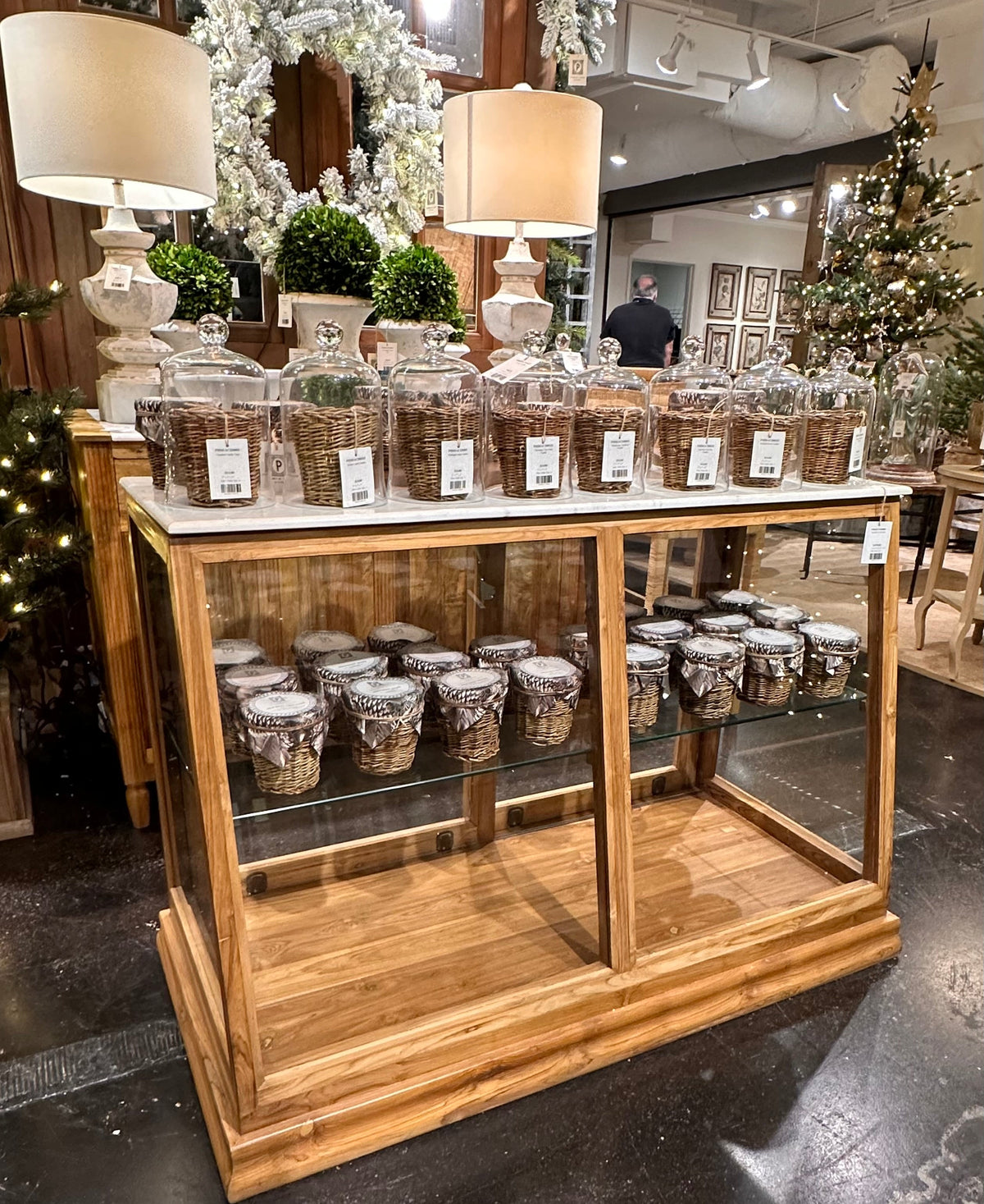 Marble Top Display Counter