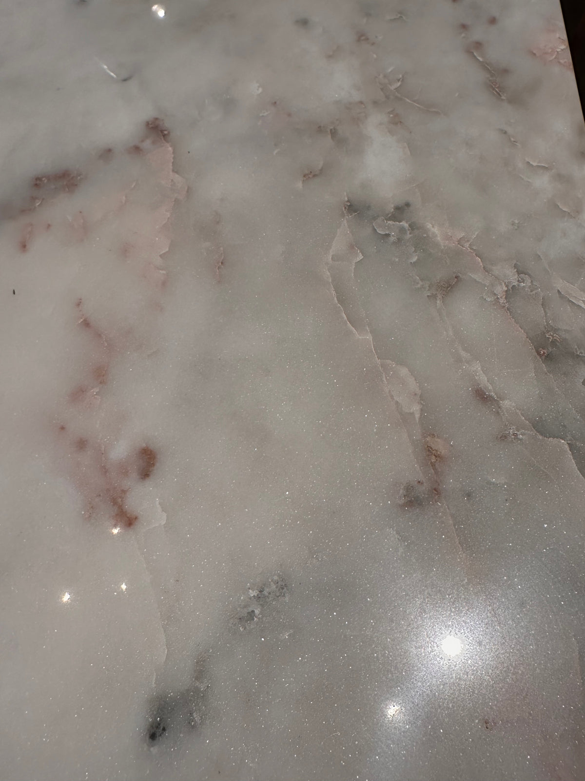 marble Topped Kitchen Island