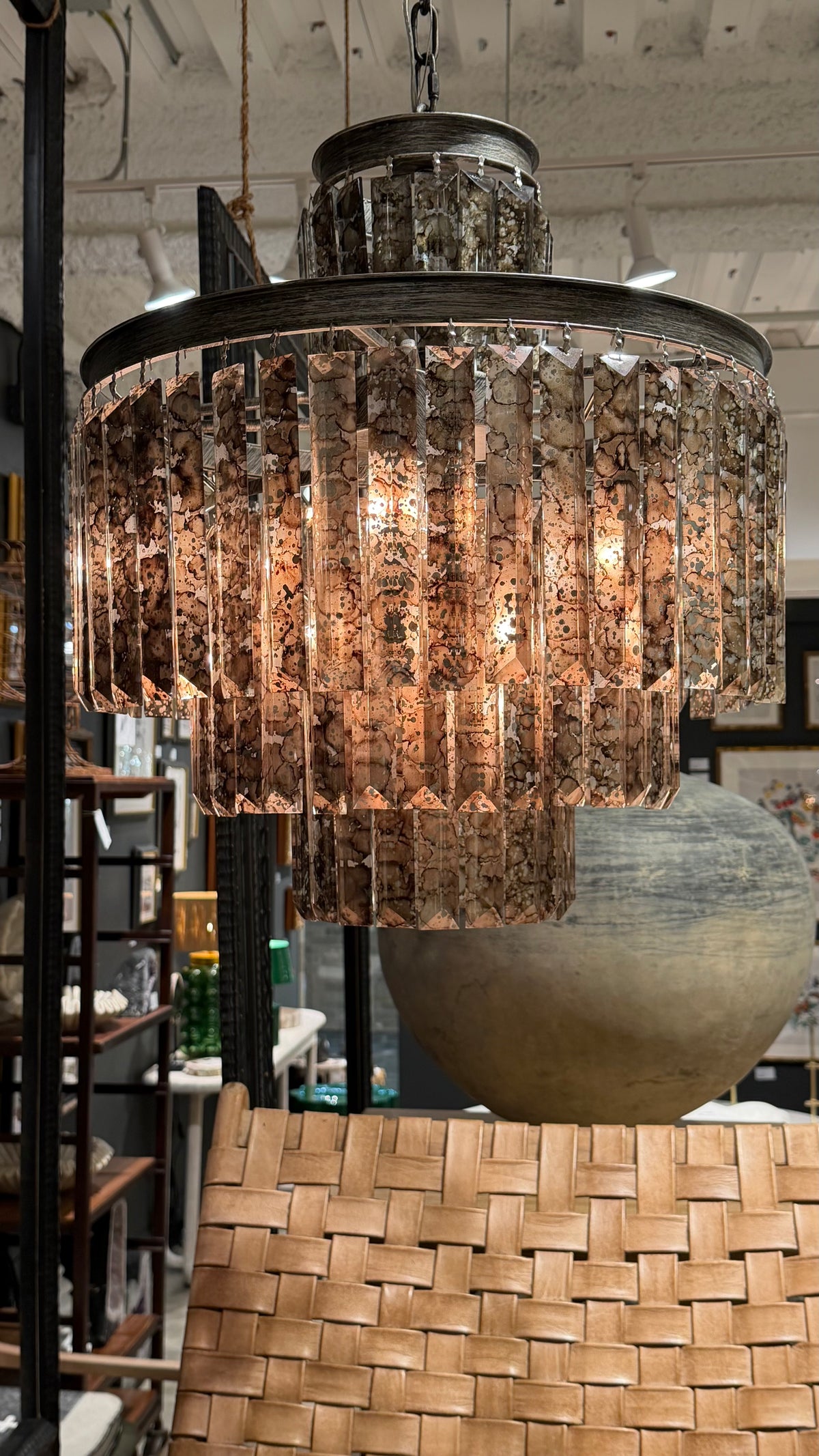 Bronson Crystal Chandelier