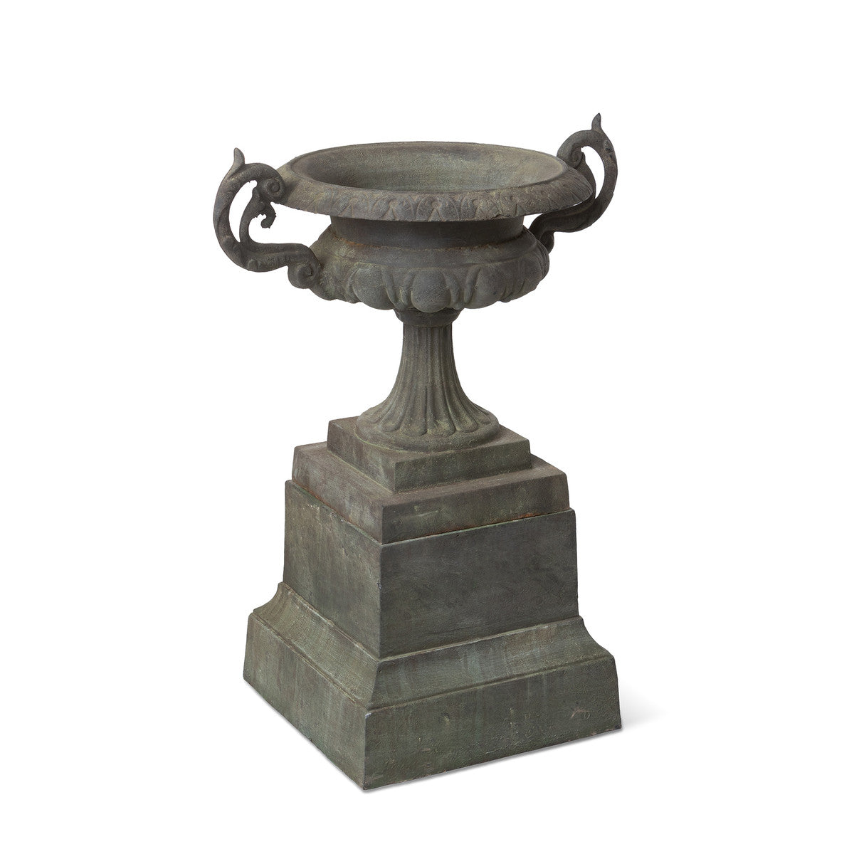 Restoration Hardware Cast Iron Urns for sale, Antique Cast Iron Garden Urns for sale