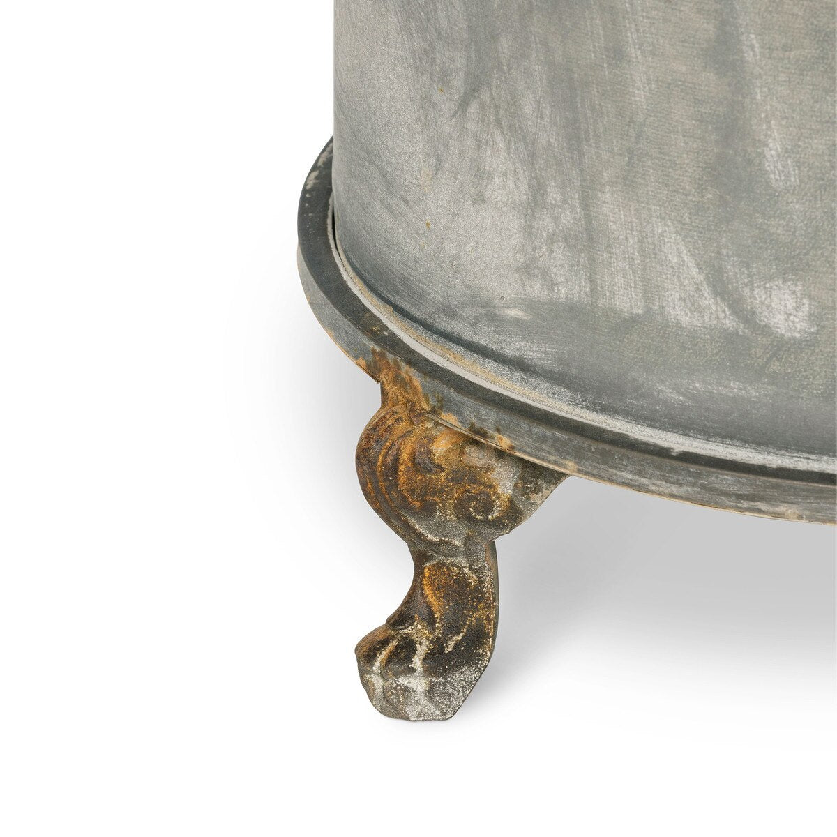Iron Dairy Tankard Planter