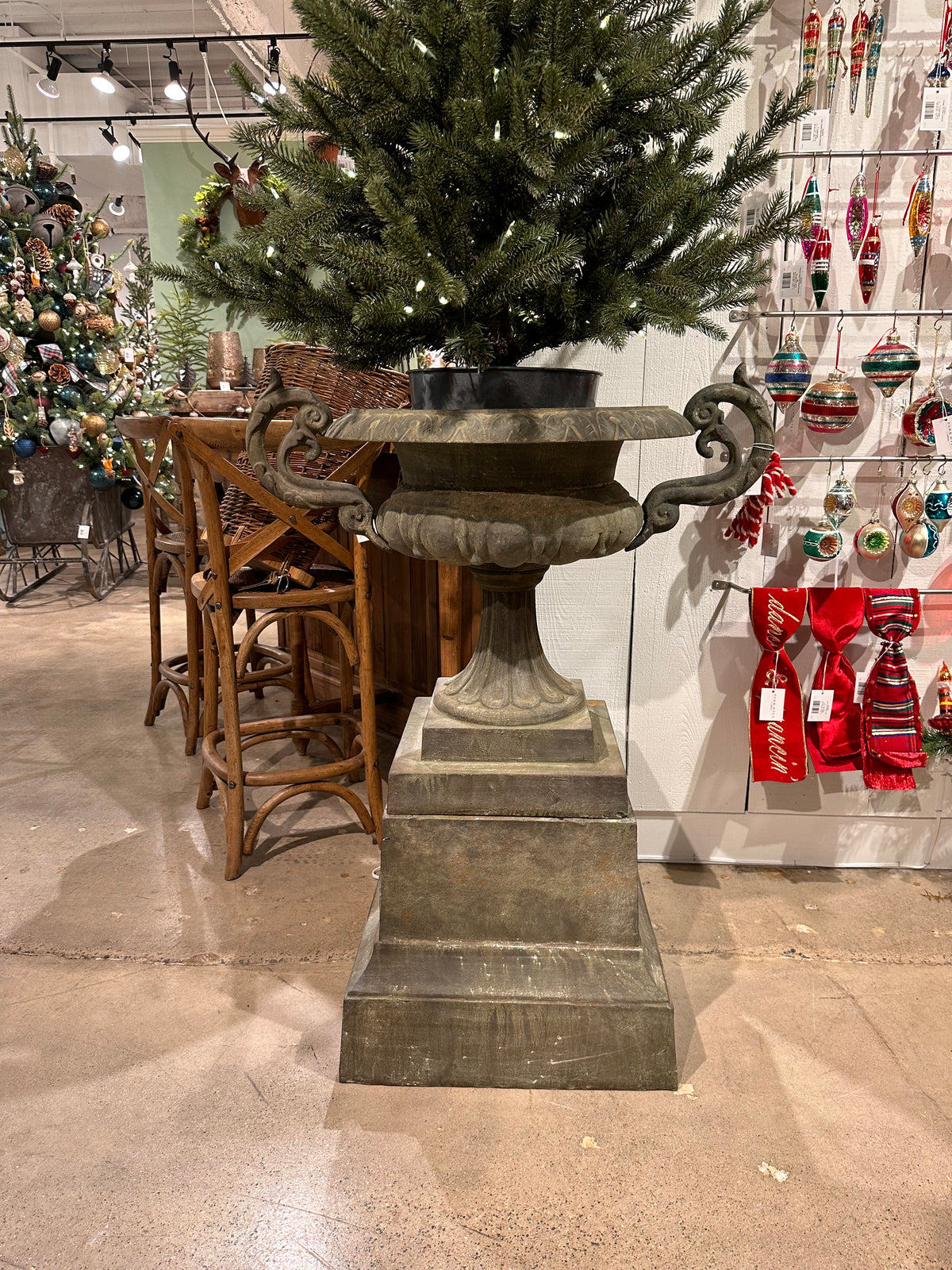 Cast Iron Terrace Urn