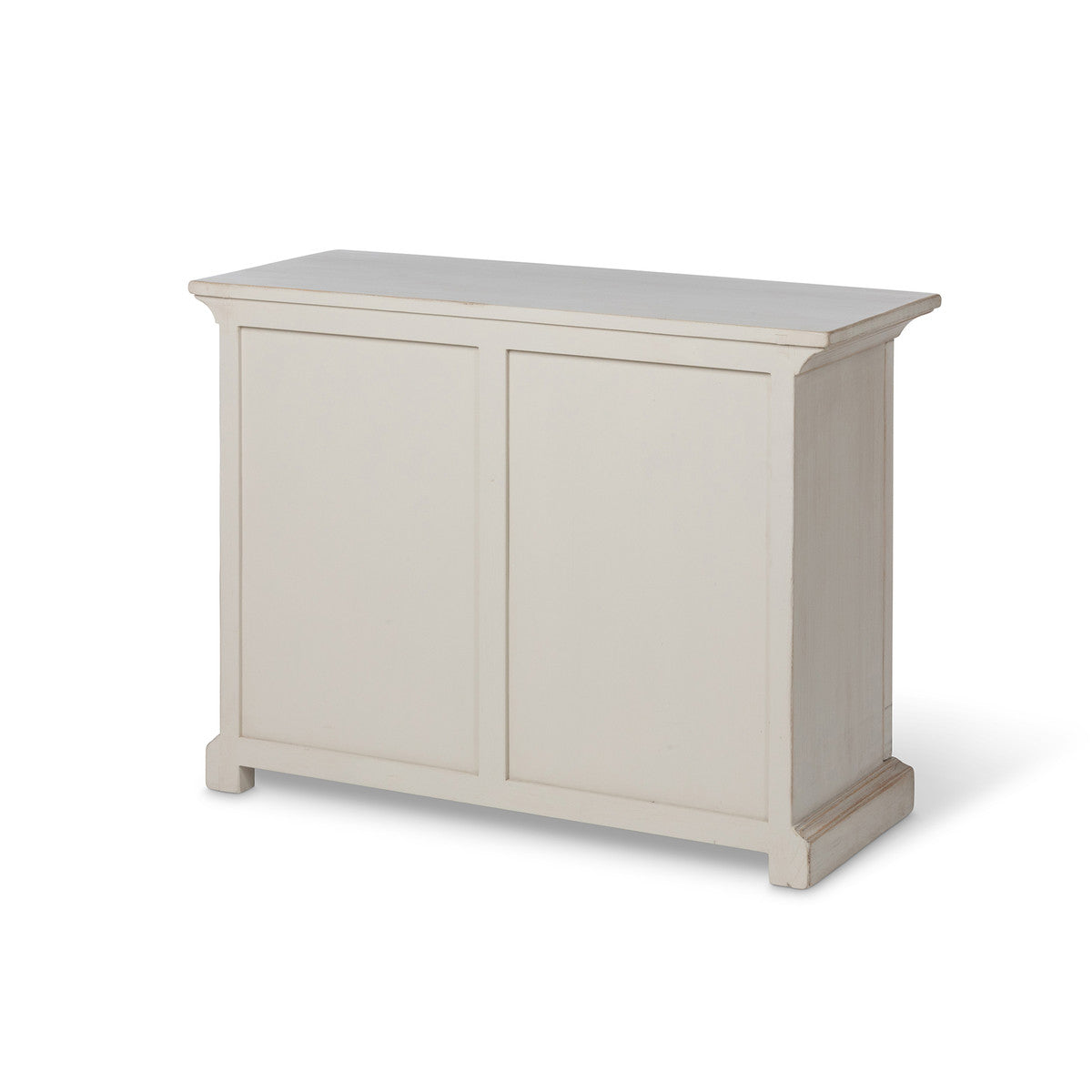 Southern Home Wood Console With Glass Doors