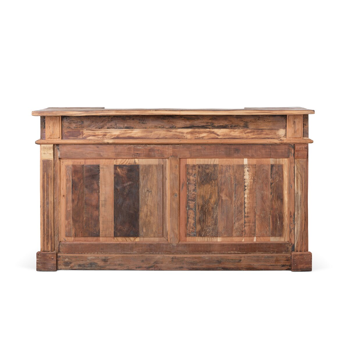 Wooden Ranch Style Wine Bar for sale, Restoration Hardware Bar counter for sale