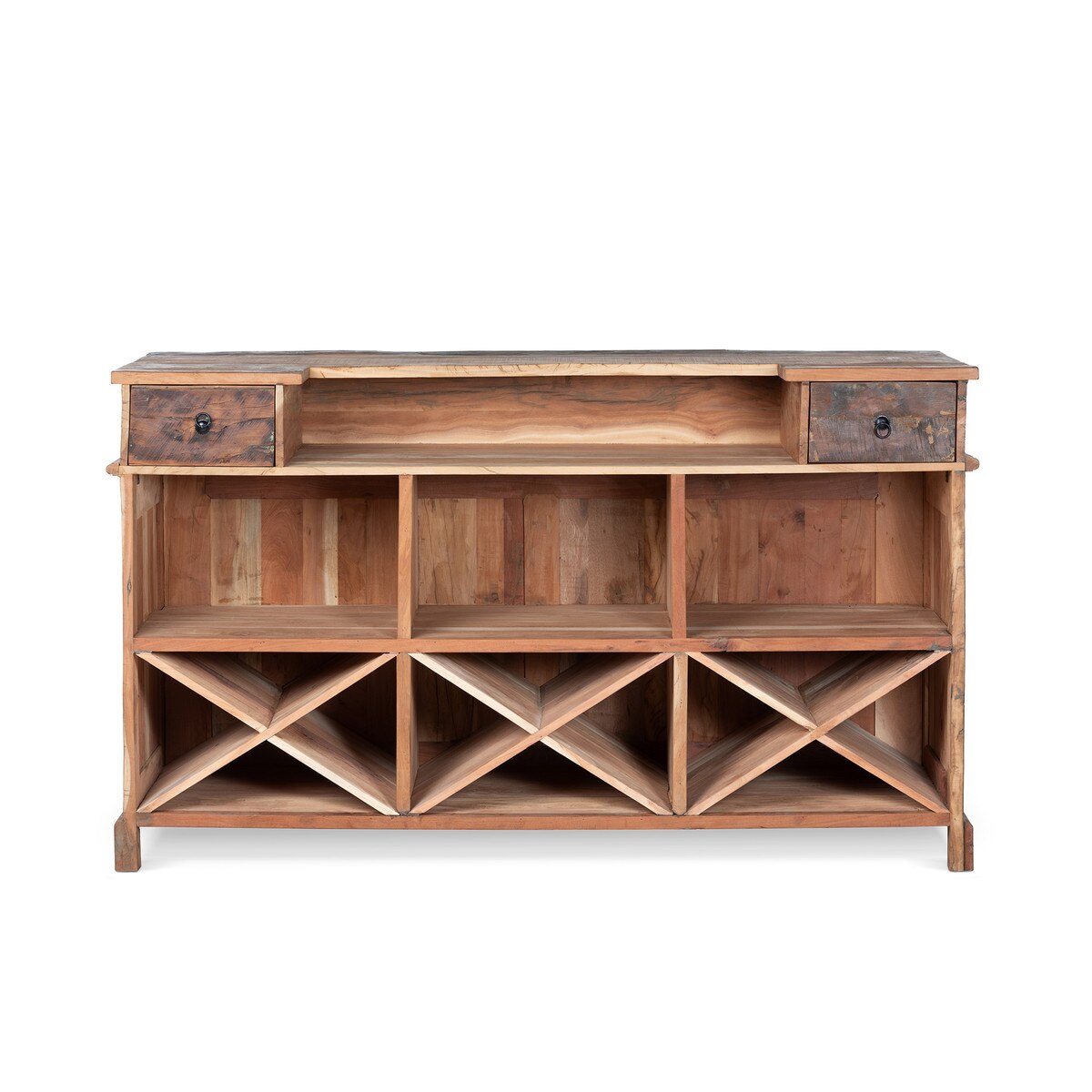 Pottery Barn Wooden Bar Counter, Vintage Farmhouse home bar counter