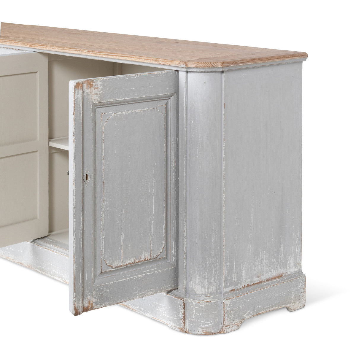 Grand Blue-Grey Sideboard