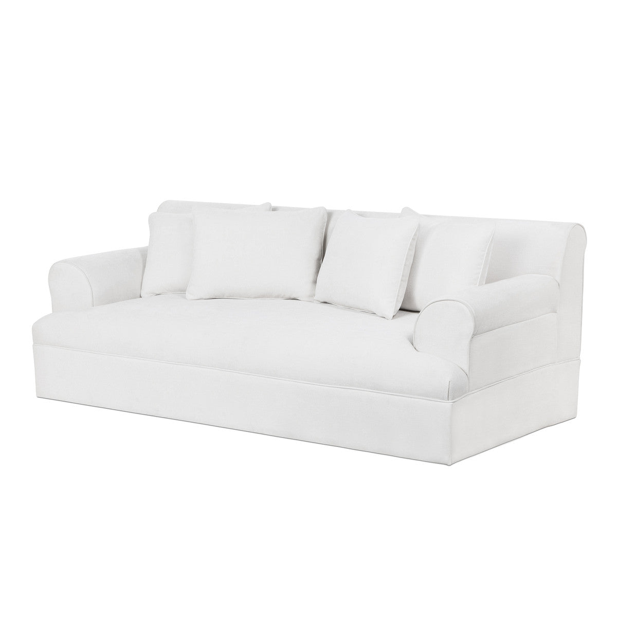 Palisades 90" Sofa, White