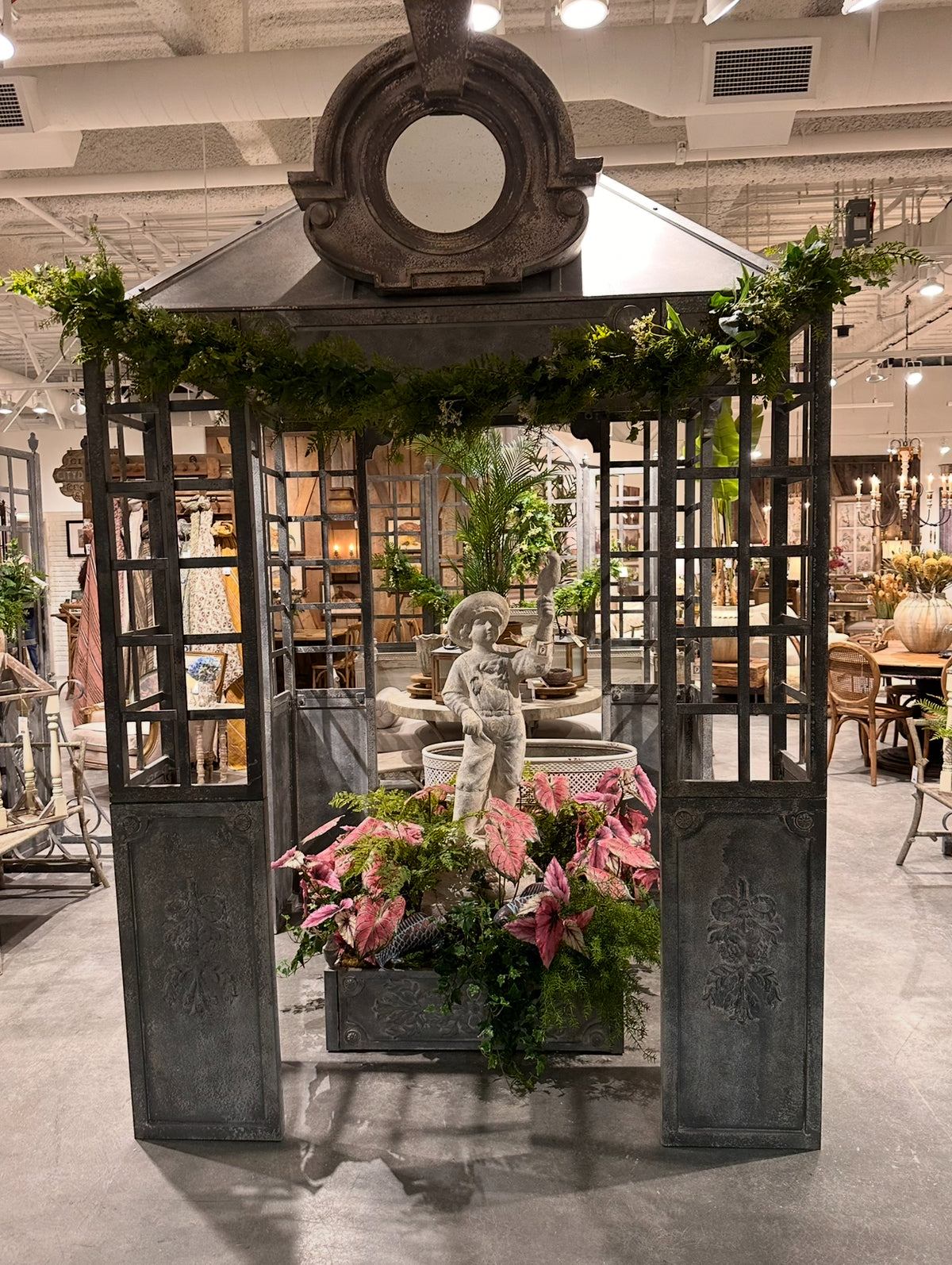 French Dormer Mirrored Gazebo