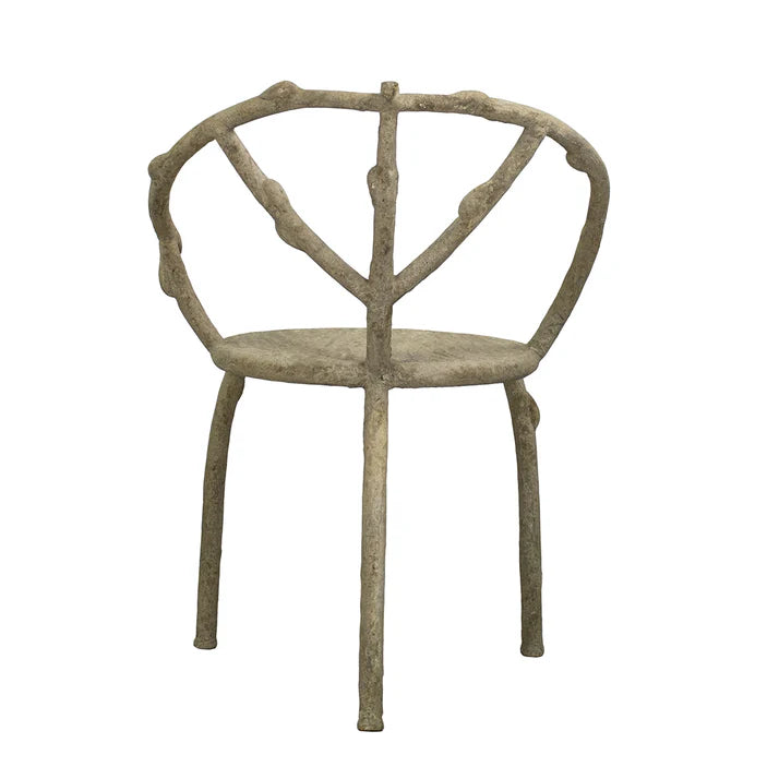 FAUX BOIS CHAIR X2