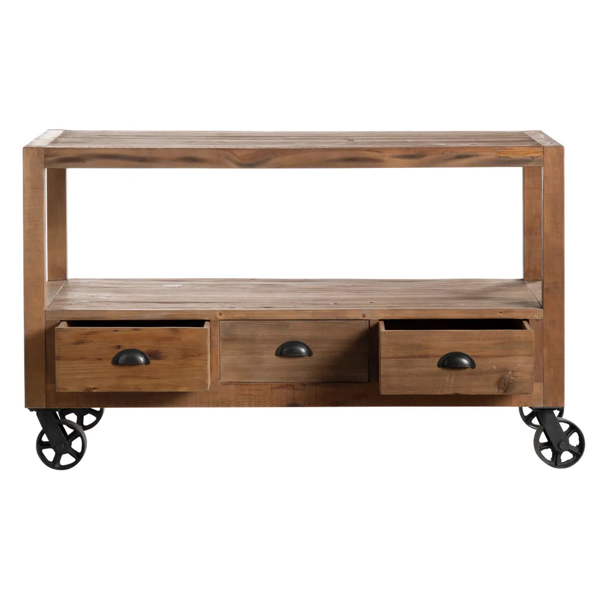 Rolling Wood Kitchen Cart The Alley Exchange 
