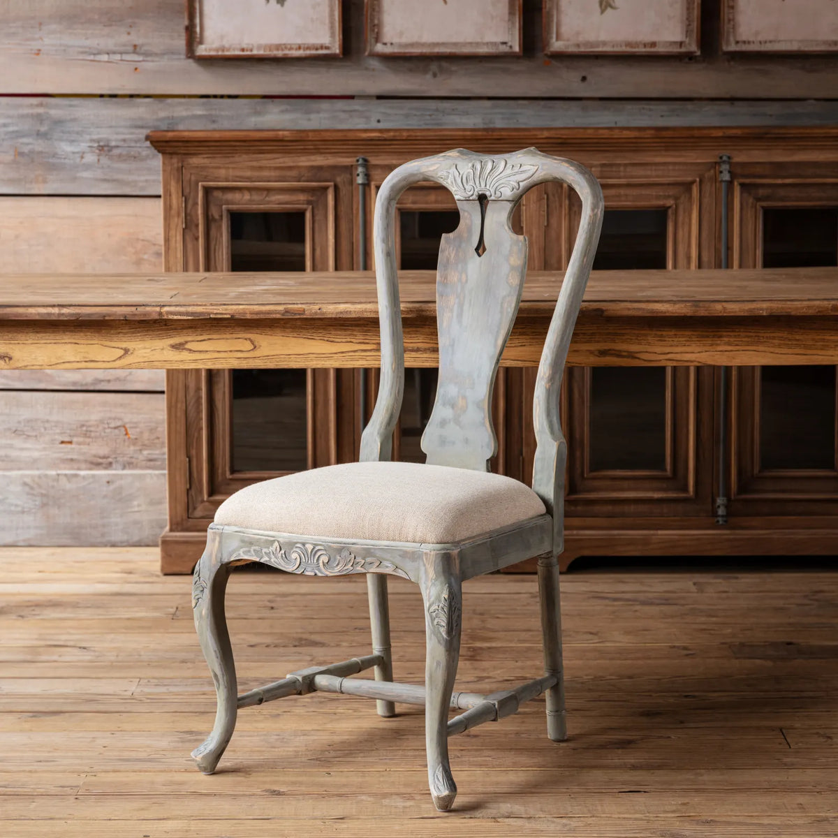 PAIR OF SWEDISH DINING CHAIRS
