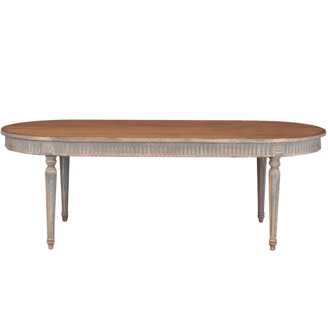 Grand Country Dining Table The Alley Exchange, Oblong French Dining Table for sale