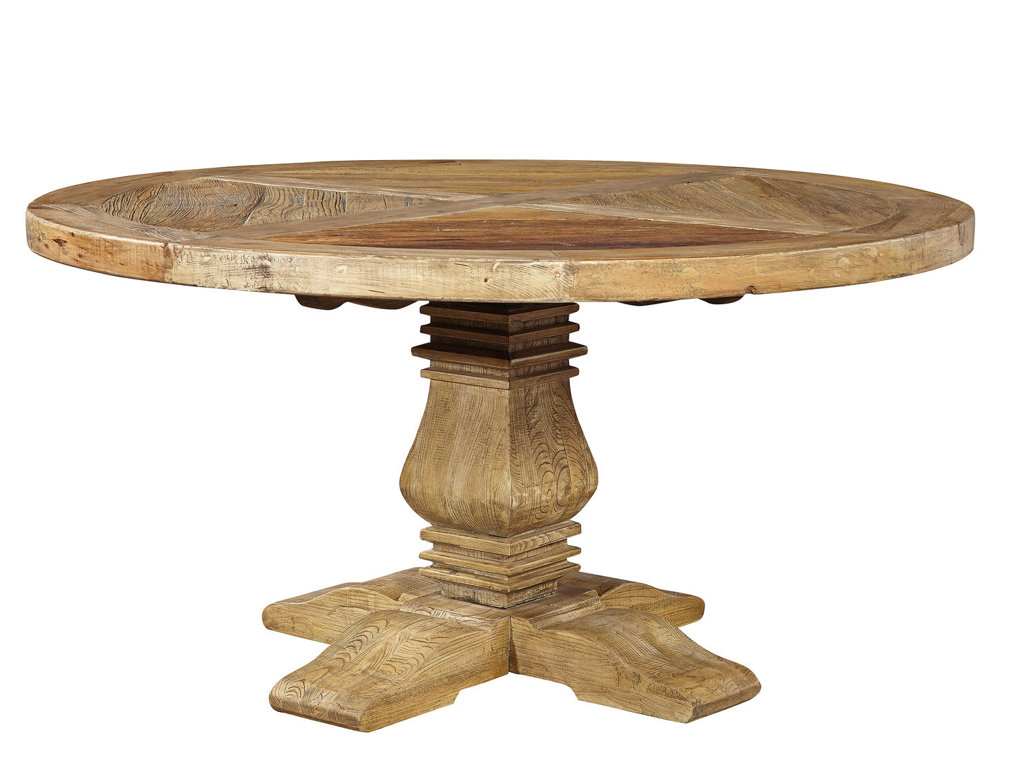 Bowman Round Dining Table for sale, Reclaimed Wood Large Round Dining Table