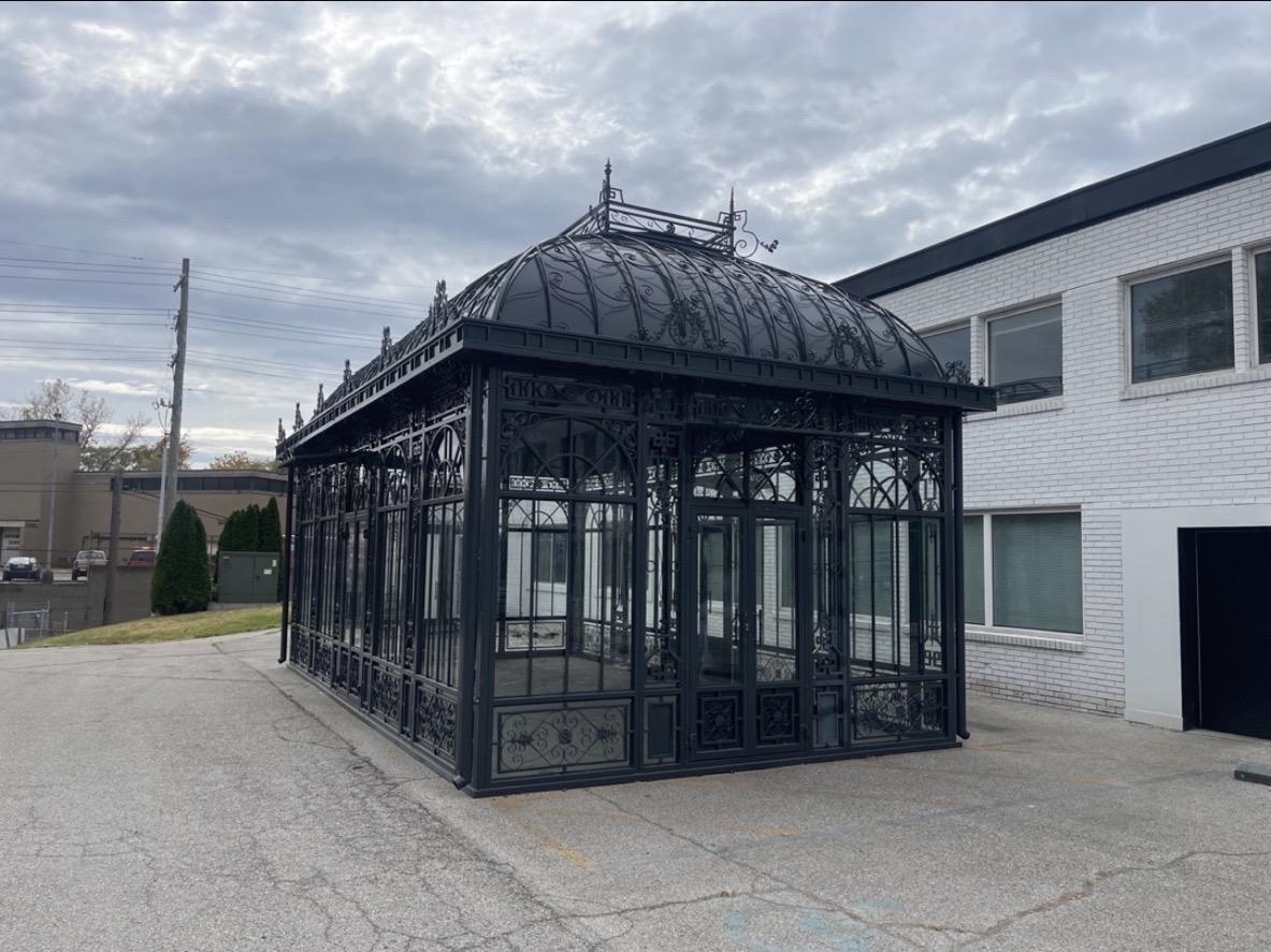 Large Iron Chateau Conservatory