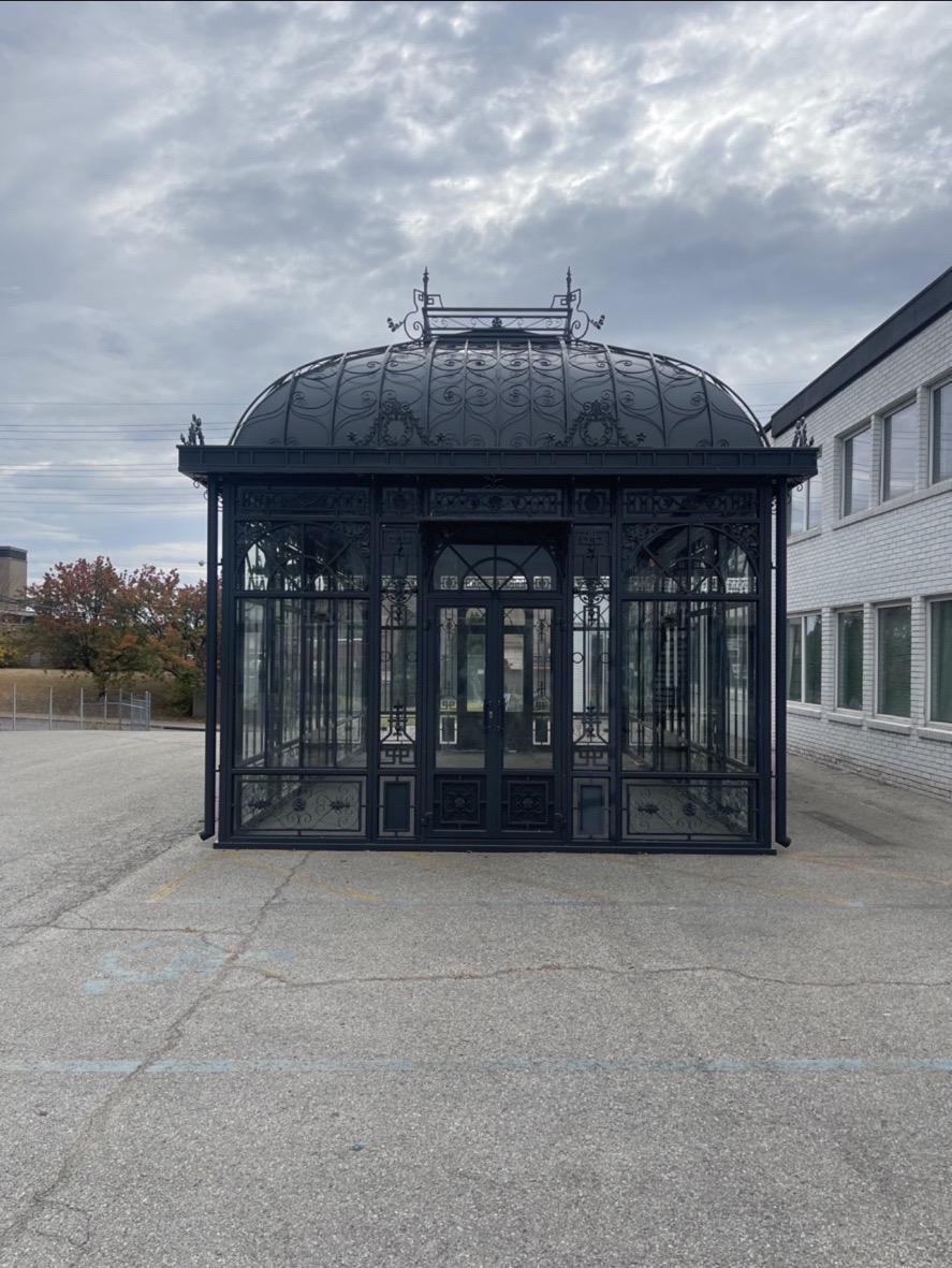 Large Iron Chateau Conservatory