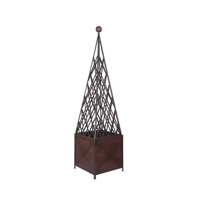 Large Iron Trellis Planter The Alley Exchange, Vintage Trellis Planters for sale