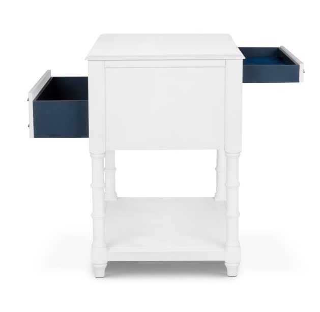 Small Wood Kitchen Island for sale, Map  Drawer Kitchen Island in white