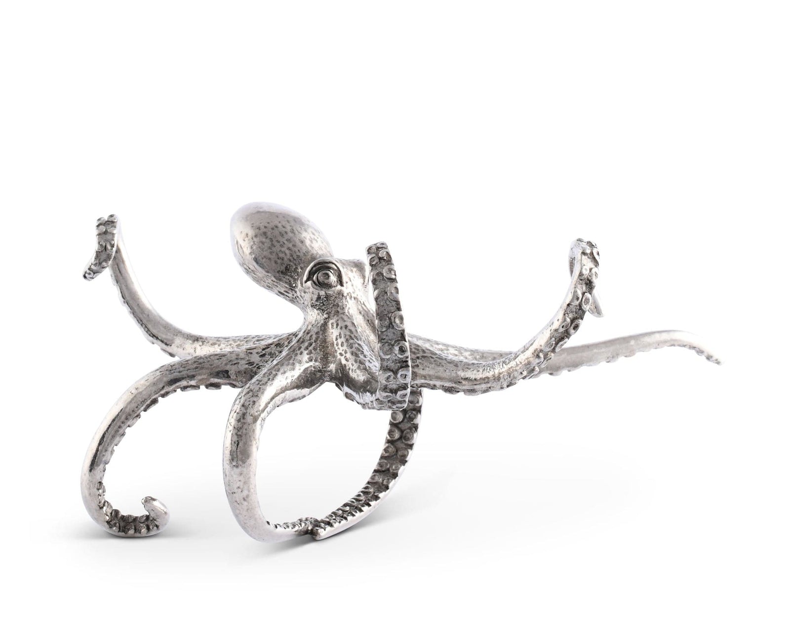 Pewter Octopus Napkin Ring