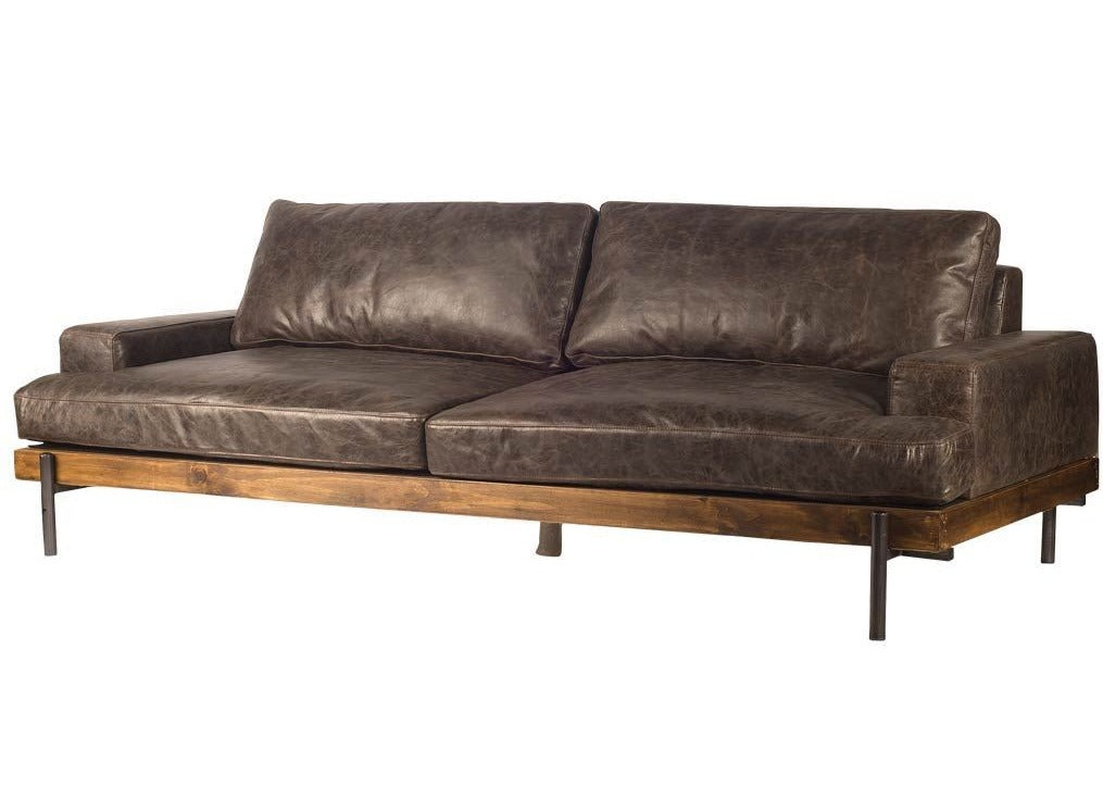 restoration hardware vintage brown leather sofa, distressed leather modern sofa