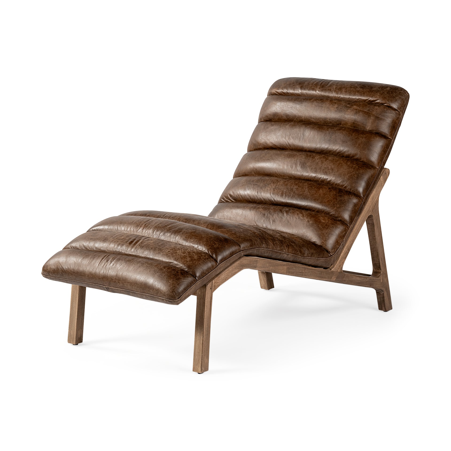 Leather Lounge Chair for sale, Restoration Hardware Leather Lounge Chair
