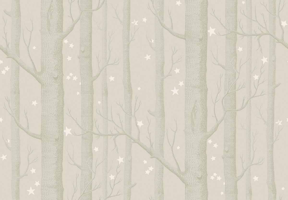 Cole &amp; Son Woods and Stars Wallpaper Gray, Cole and Son Wallpaper