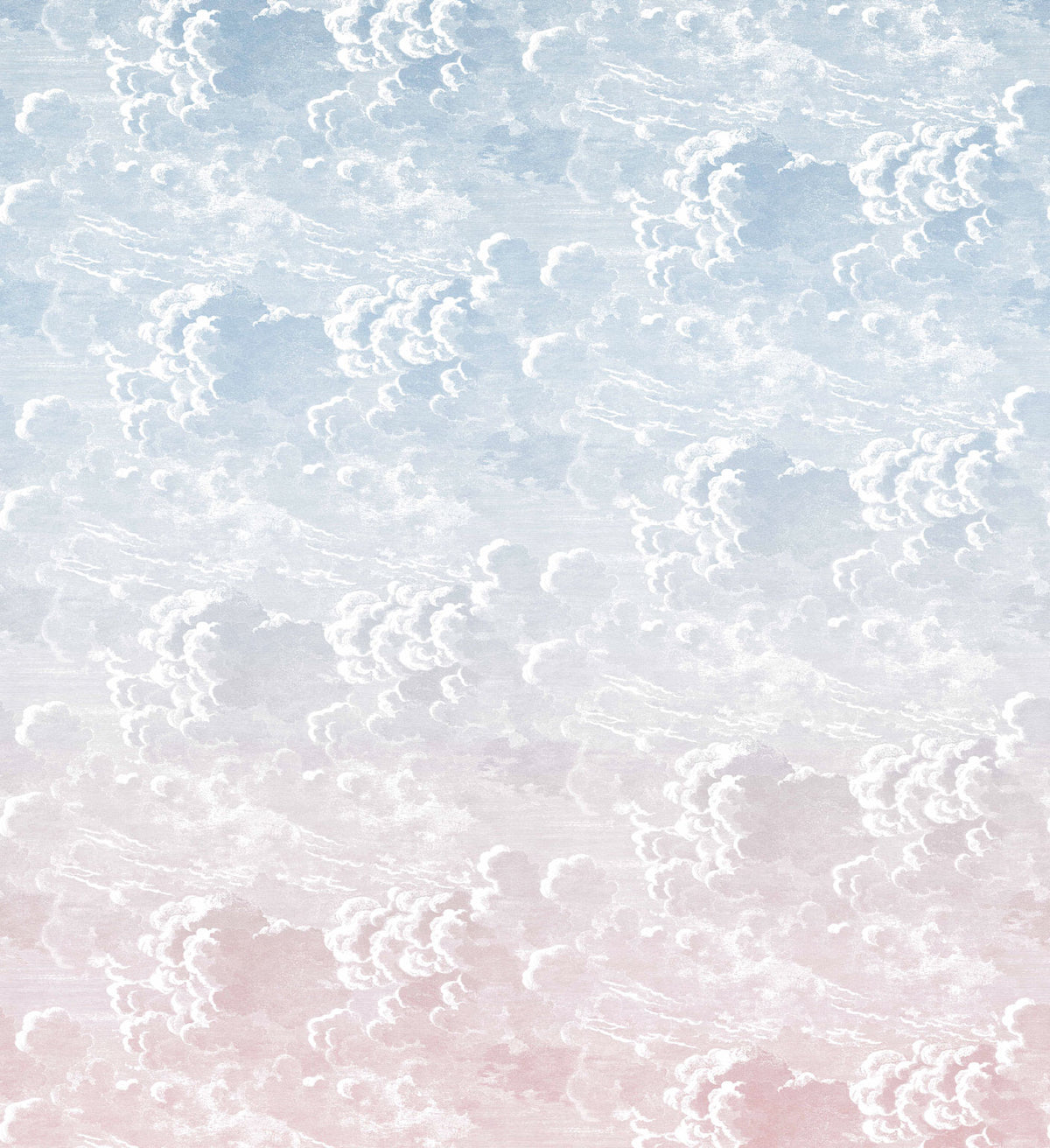 Cole and Son Nuvole al Tramonto Mural - Dusk /Pink 